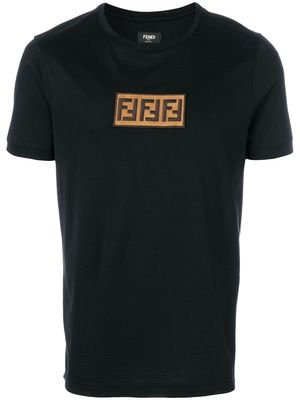 Fendi FF-logo slim-fit T-shirt - Black