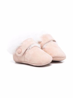 Age of Innocence shearling-lined slipper boots - Pink