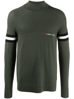 Perfect Moment Chamonix knitted jumper - Green