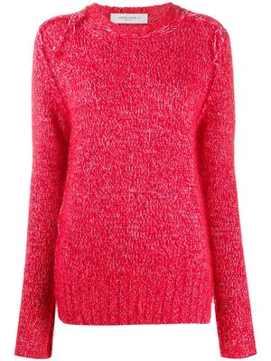 Golden Goose seam detail jumper - Red