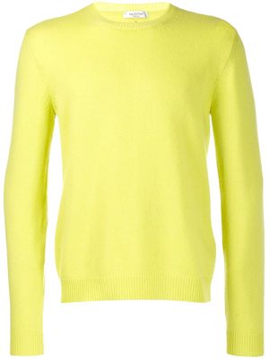 Valentino knit cashmere jumper - Yellow