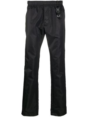 1017 ALYX 9SM elasticated waist slim-fit trousers - Black