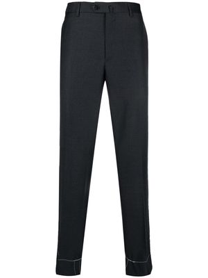 Caruso tailored slim-leg trousers - Grey