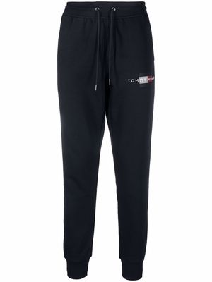 Tommy Hilfiger logo-print slim-fit track pants - Blue