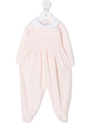 Siola diamond-knit pattern pyjamas - Pink