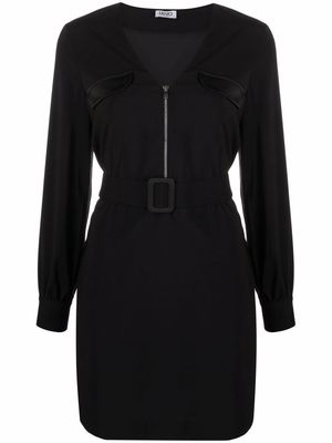 LIU JO belted mini dress - Black
