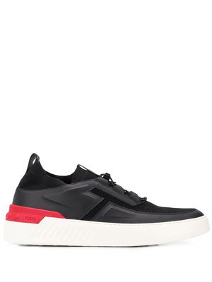 Tod's No_Code leather low-top sneakers - Black