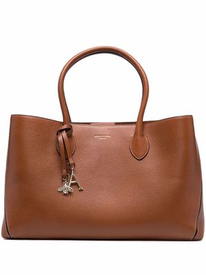 Aspinal Of London London leather tote bag - Brown