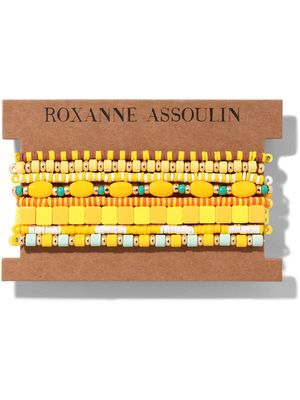 Roxanne Assoulin Color Therapy® Yellow bracelet set