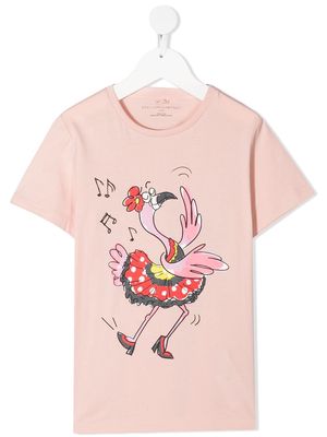 Stella McCartney Kids graphic-print T-shirt - Pink