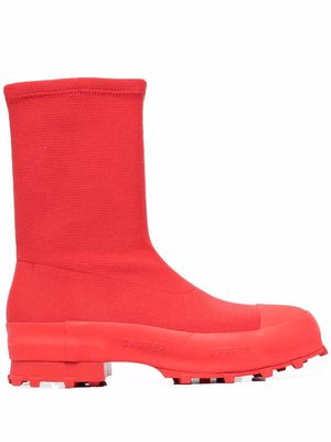 CamperLab ridged-sole boots - Red