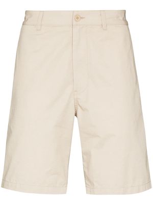 Wood Wood Jonathan cotton chino shorts - Neutrals