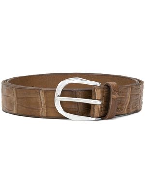 Orciani classic belt - Brown