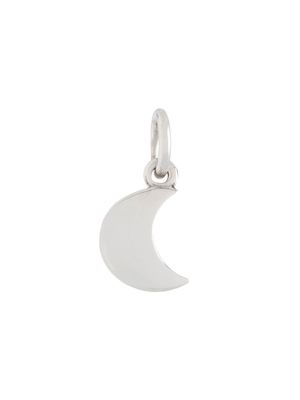 Dodo 18kt white gold Moon charm - Silver