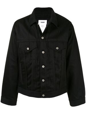 Doublet fitted denim jacket - Black