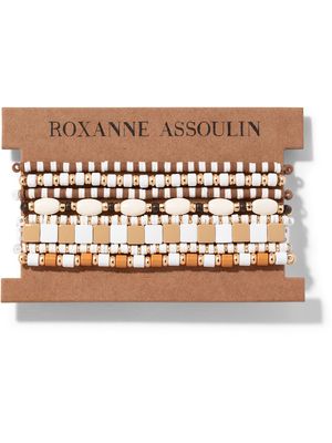 Roxanne Assoulin Color Therapy® White bracelet set