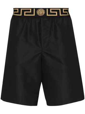 Versace Greca border swim shorts - Black