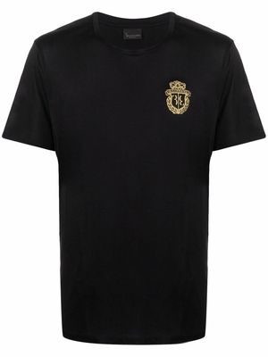 Billionaire embroidered-logo cotton T-Shirt - Black