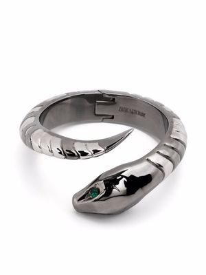 Zadig&Voltaire snake-wrap bracelet - Silver