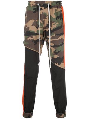 God's Masterful Children Terry track pants - Green