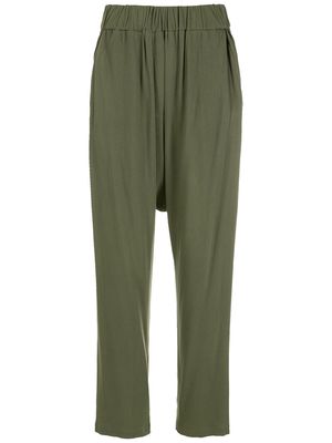 Olympiah pocket straight-leg trousers - Green