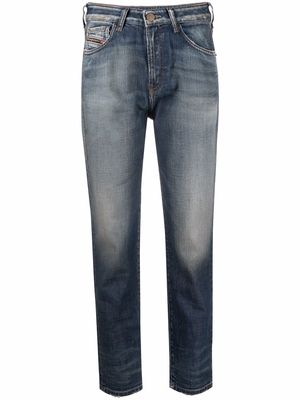 Diesel mid-rise slim-fit jeans - Blue