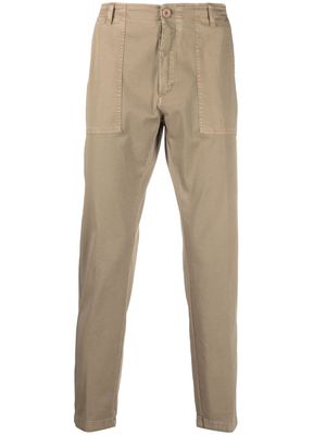 Department 5 high-rise cropped trousers - Neutrals