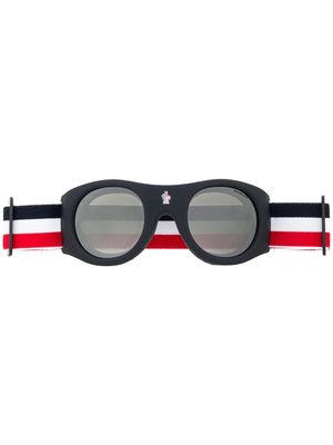 Moncler Eyewear round frame sunglasses - Blue