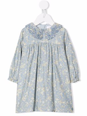 Chloé Kids floral tunic dress - Blue