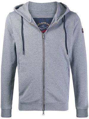 Paul & Shark drawstring hoodie - Grey
