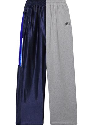 Balenciaga 50/50 track pants - Blue