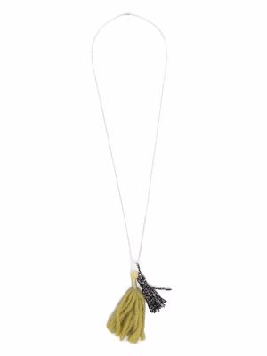 Caffe' D'orzo tassel-detail necklace - Yellow