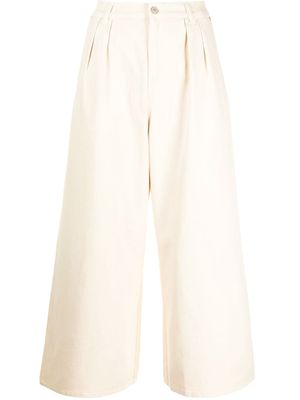PS Paul Smith wide-leg cropped jeans - Neutrals