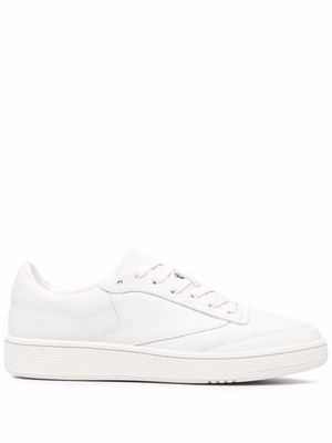 12 STOREEZ flat lace-up sneakers - White