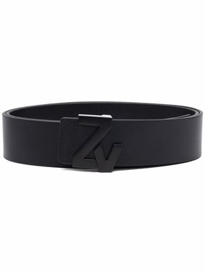 Zadig&Voltaire logo-buckle belt - Black