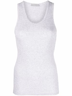 WARDROBE.NYC scoop-neck cotton vest - Grey