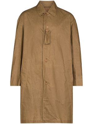 YMC Sergeant Rock organic cotton coat - Neutrals