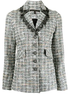 SHIATZY CHEN tweed tailored blazer - Multicolour