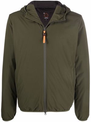 ASPESI hooded zip-up jacket - Green