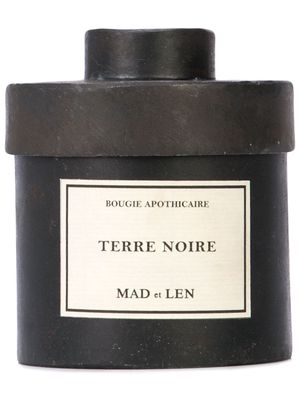 MAD et LEN Terre Noire 300g soy wax candle - Black