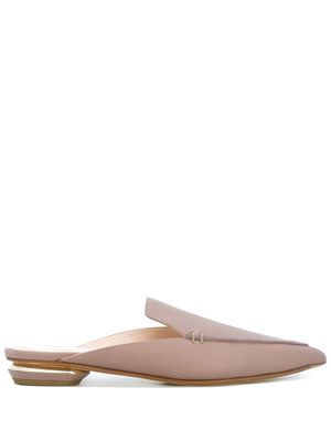 Nicholas Kirkwood BEYA flat mules 18mm - Pink