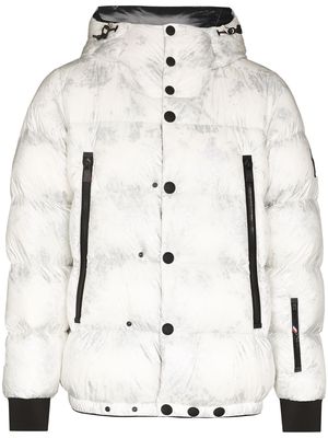 Moncler Grenoble Noussan hooded puffer jacket - White