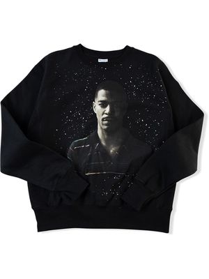 Kid Cudi x Champion Photo Galaxy sweatshirt - Black