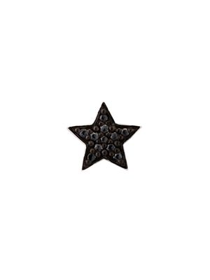 ALINKA black rhodium 18kt white gold STASIA MINI Star diamond stud earring - Metallic