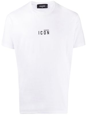 Dsquared2 mini Icon-print boxy T-shirt - White