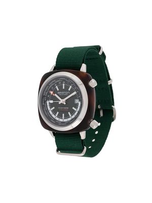 Briston Watches Clubmaster Traveller GMT 42mm - Green
