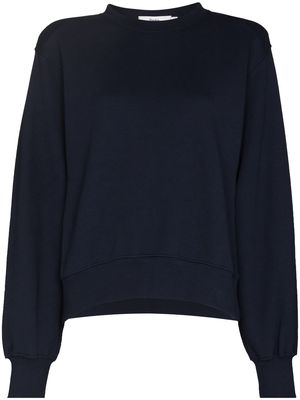 Frankie Shop Vanessa organic-cotton sweatshirt - Blue