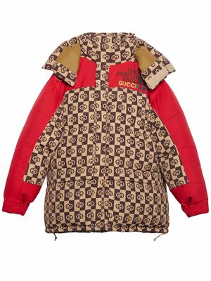 Gucci x The North Face padded monogram coat - Neutrals