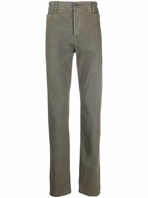 James Perse Birdseye Twill trousers - Green