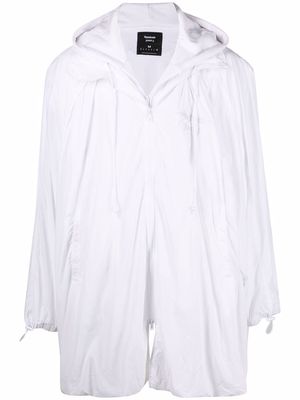 Juun.J x Reebok Windbreaker jacket - White